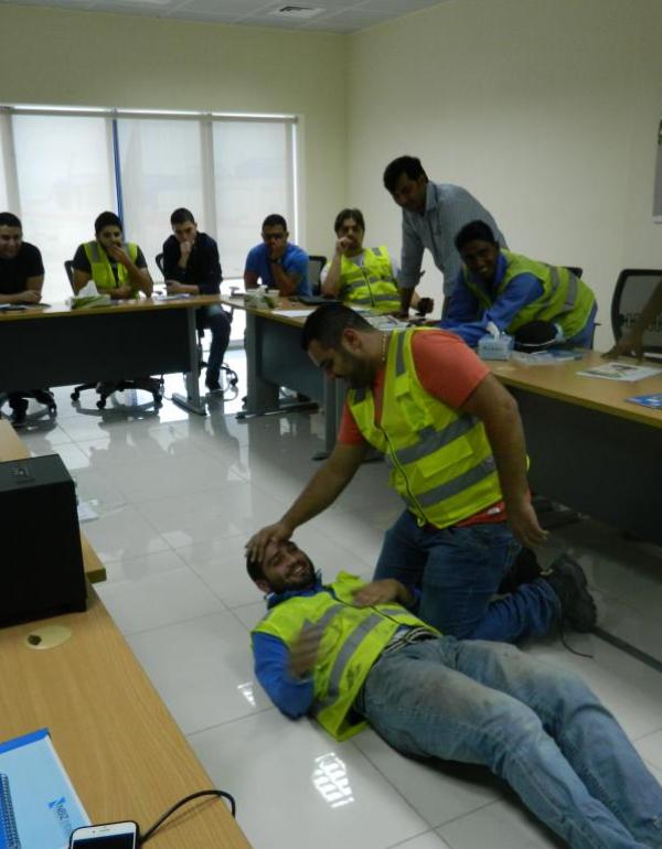 First Aid Training - Practical session