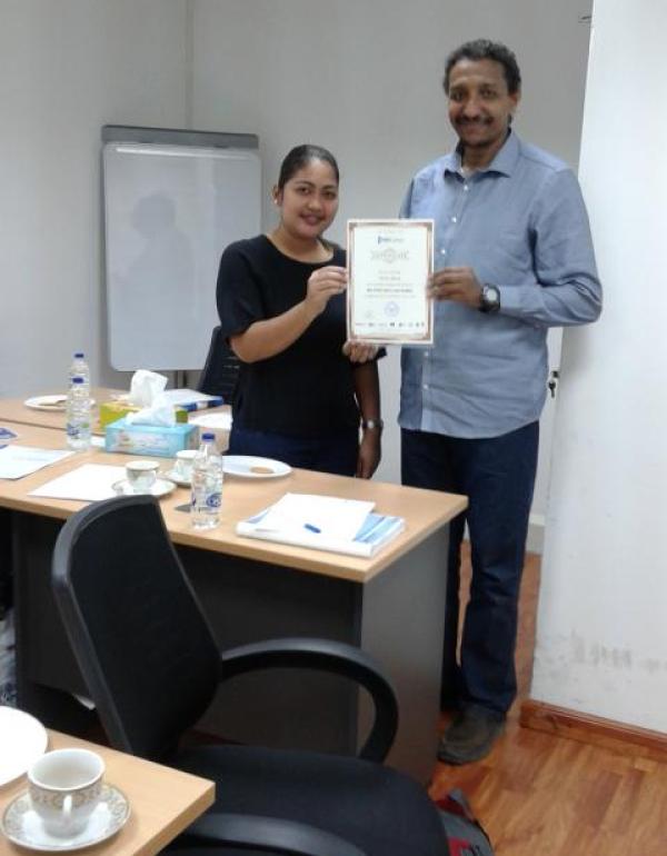 ISO/IEC 27001Information Security Management In- House Training at Nbiz Infosol Awarding of Certificates_05