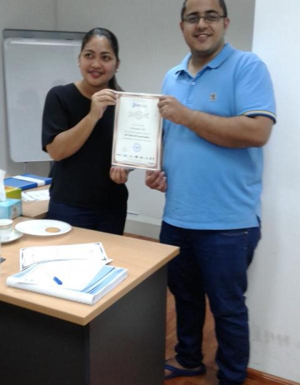 ISO/IEC 27001Information Security Management In- House Training at Nbiz Infosol Awarding of Certificates_10
