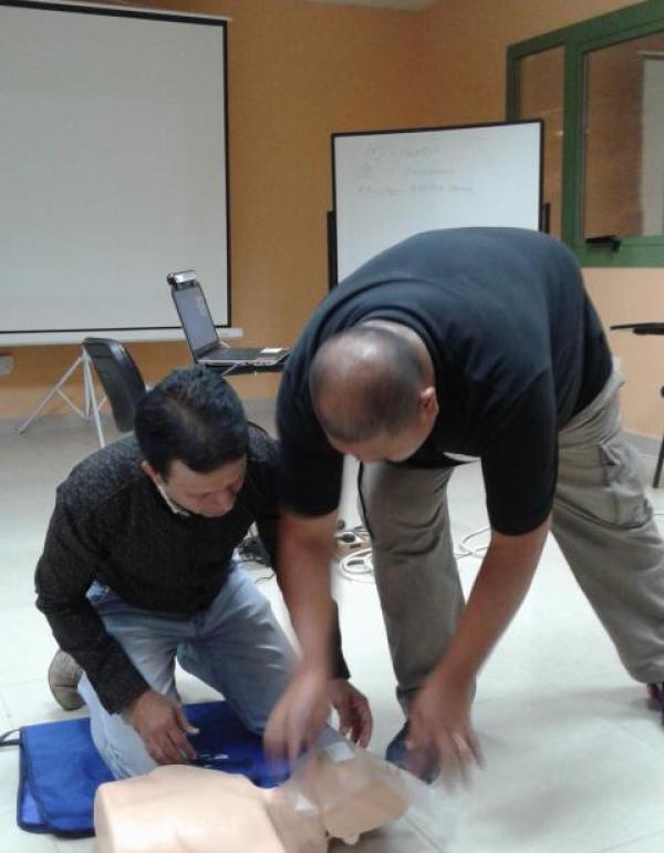 Nbiz Infosol First Aid Training at ICAD with Mr. Ace Macarandang_031