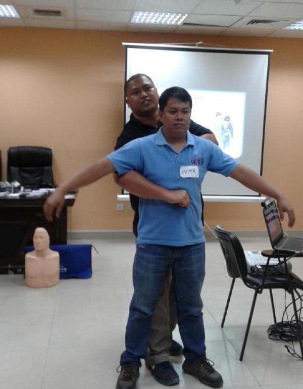 Nbiz Infosol First Aid Training at ICAD with Mr. Ace Macarandang_029