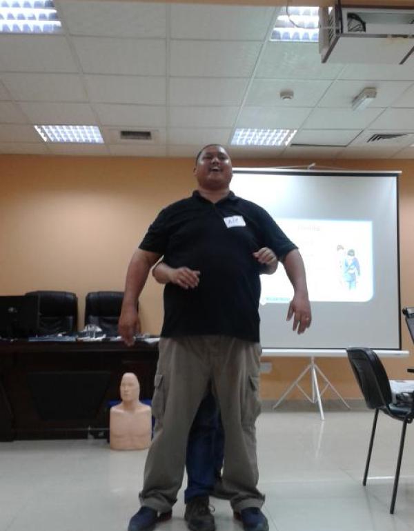 Nbiz Infosol First Aid Training at ICAD with Mr. Ace Macarandang_038