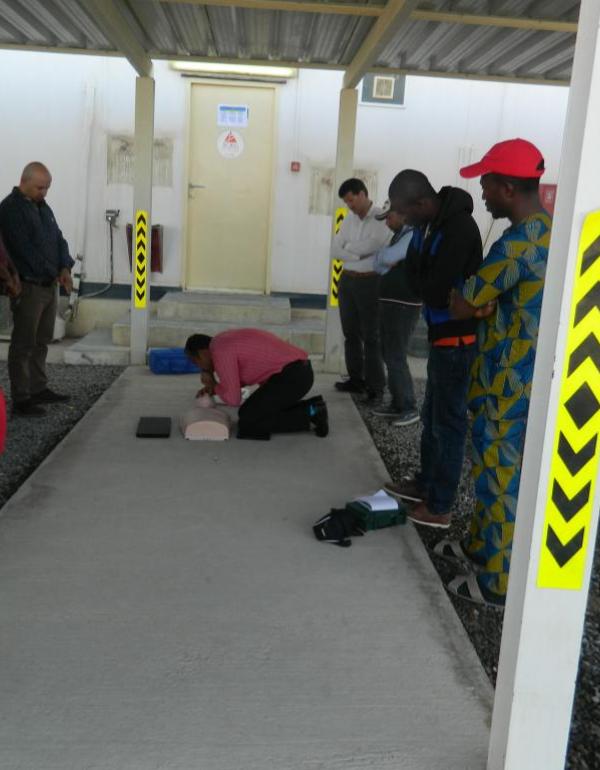 Nbiz Infosol's First Aid Training at Al Ain_01