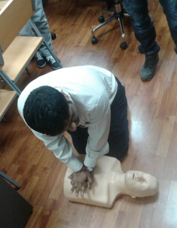 cpr & first aid training 